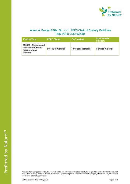 Silbo Sp. z&nbsp;o.o. PEFC COC Certificate 14.7.2023_page-0002 1.jpg